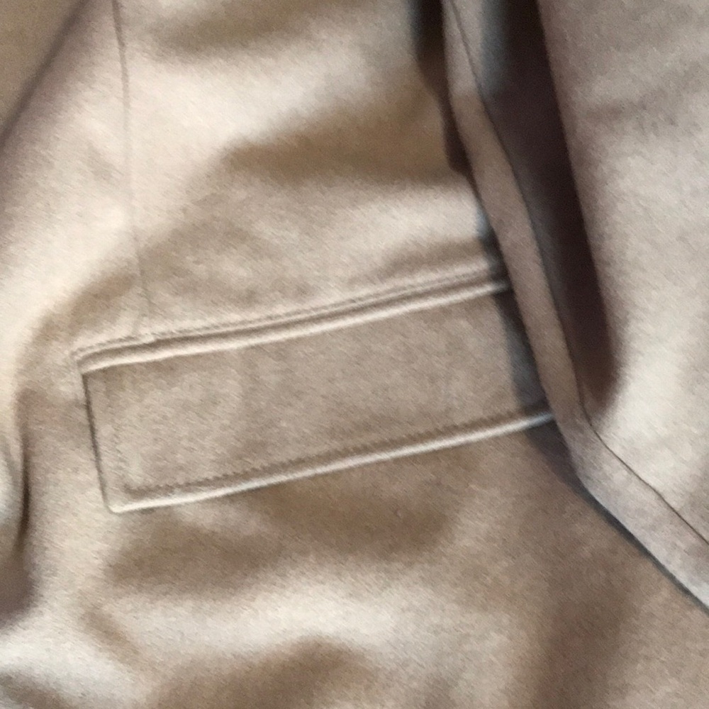 Tan Wool Coat - Picture 5 of 7